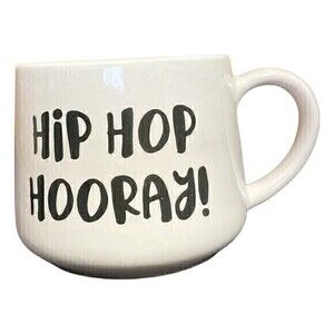 Whimsical Cupboard HIP HOP HOORAY Strawberry Street Mug Bunny Inside 3D Pink Cup